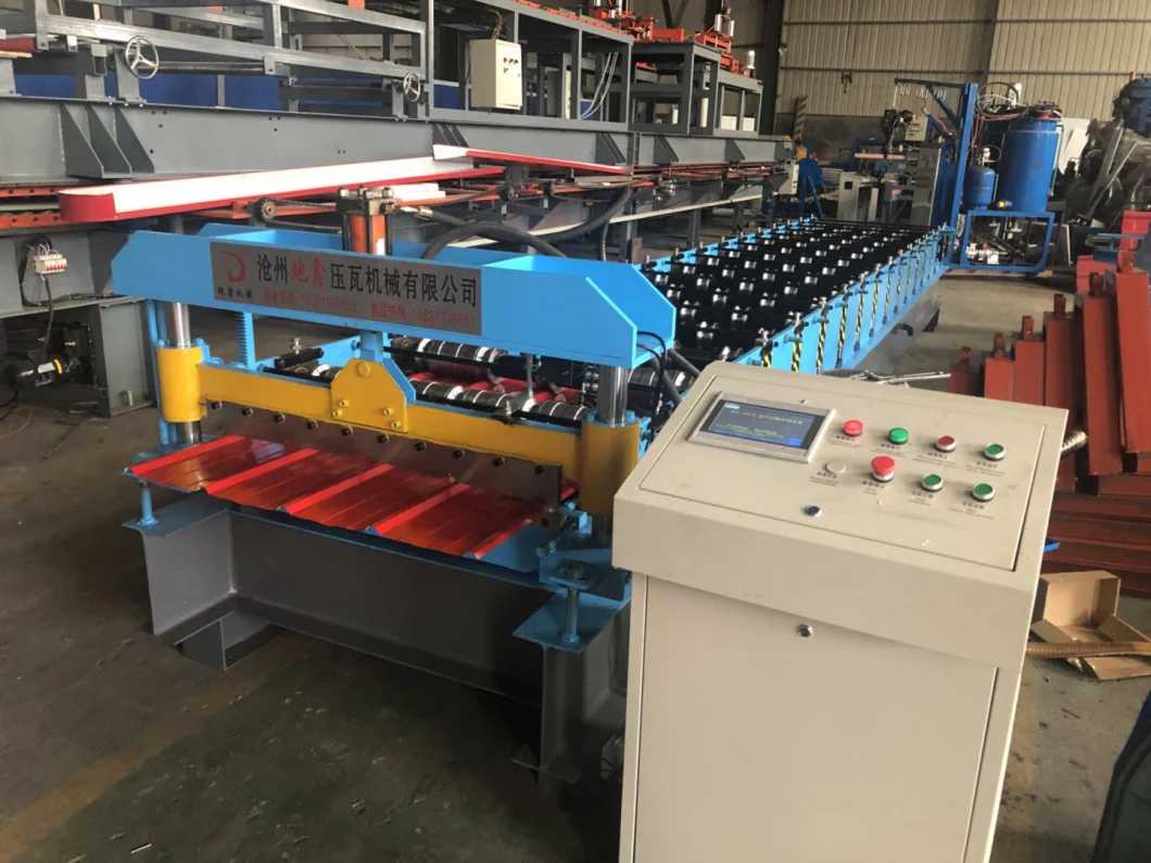 Trapezoidal Profile Roofing Cold Roll Forming Machine Roll Former